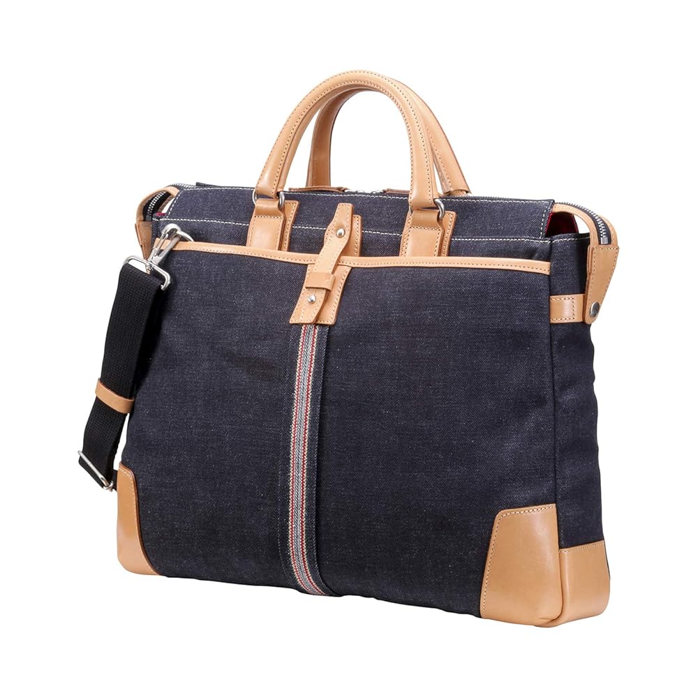 吉田鞄×井原デニムcraftsmanshipビジネスバッグ2way Amazon.co.jp: [豊岡鞄] ビジネスバッグ craftsmanship